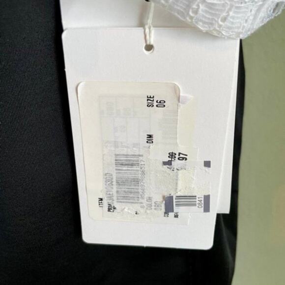 Valentino Lace Short Sleeve Shirt White size 6 - Picture 9 of 10